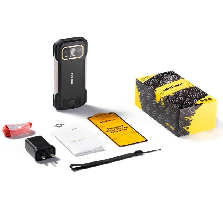 Ulefone Armor 27T Rugged Phone, 12GB+256GB, Thermal Imager, Night Vision, 10600mAh, 6.78 inch Android 14 MediaTek Helio G99 Octa Core, Network: 4G, NFC, OTG (Black)