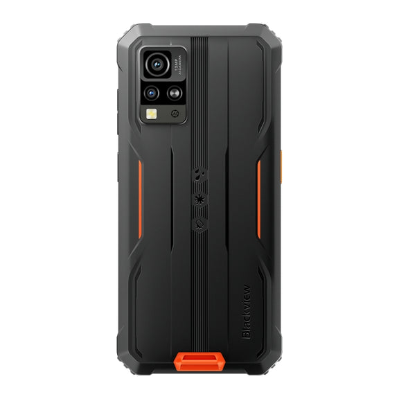 Blackview BV4800 Pro, 4GB+128GB, IP68/IP69K/MIL-STD-810H, 6.56 inch Android 14 Unisoc T606 Octa Core, Network: 4G, OTG (Orange)