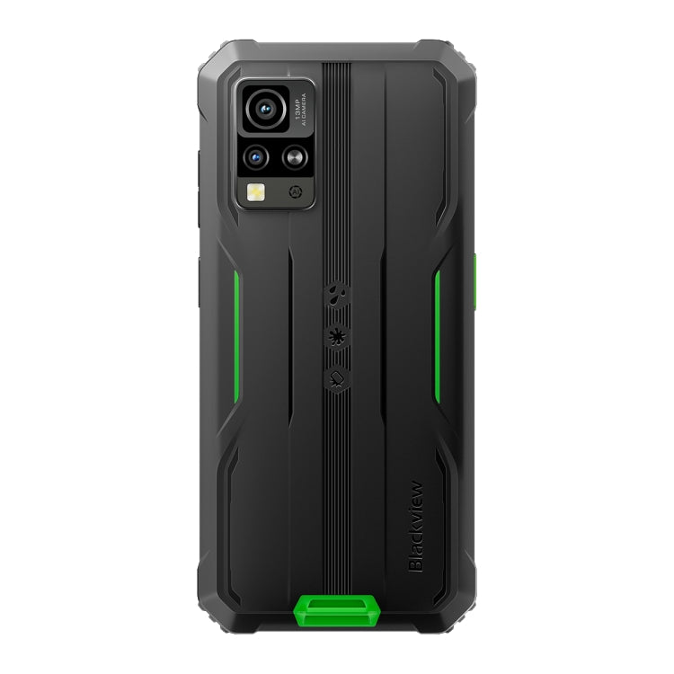 Blackview BV4800 Pro, 4GB+128GB, IP68/IP69K/MIL-STD-810H, 6.56 inch Android 14 Unisoc T606 Octa Core, Network: 4G, OTG (Green)