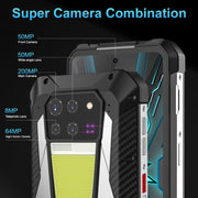 Unihertz Tank 3 / 8849, 16GB+512GB, 200MP Camera, Night Vision, 23800mAh Battery, 6.79 inch Android 13 Dimensity 8200 Octa Core, Network: 5G (Black)
