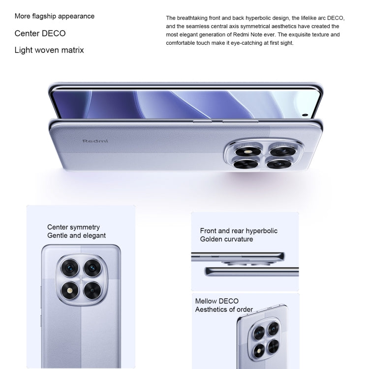 Xiaomi Redmi Note 14 Pro, 12GB+512GB, 6.67 inch Xiaomi HyperOS Mediatek Dimensity 7300-Ultra Octa Core, NFC, Network: 5G (White) - free shipping - PMC Jewellery - Order now!