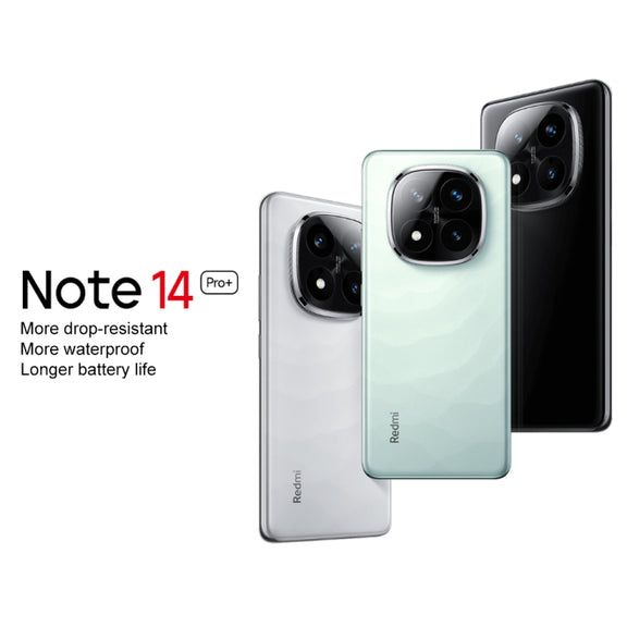 Xiaomi Redmi Note 14 Pro+, 12GB+256GB, 6.67 inch Xiaomi HyperOS Snapdragon 7s Gen 3 Octa Core, NFC, Network: 5G (White)