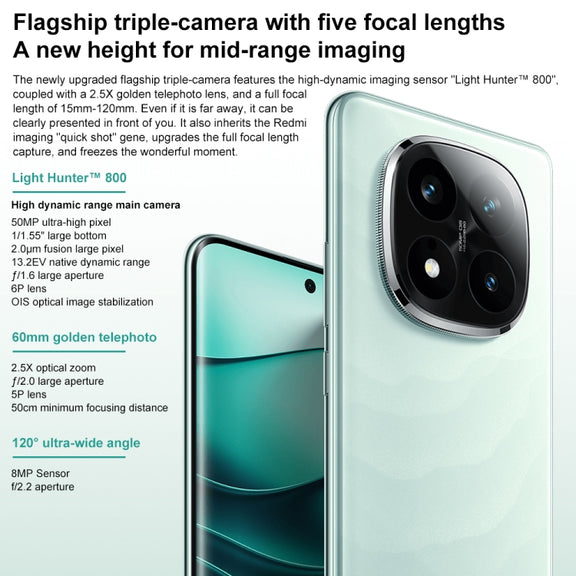 Xiaomi Redmi Note 14 Pro+, 12GB+256GB, 6.67 inch Xiaomi HyperOS Snapdragon 7s Gen 3 Octa Core, NFC, Network: 5G (White)