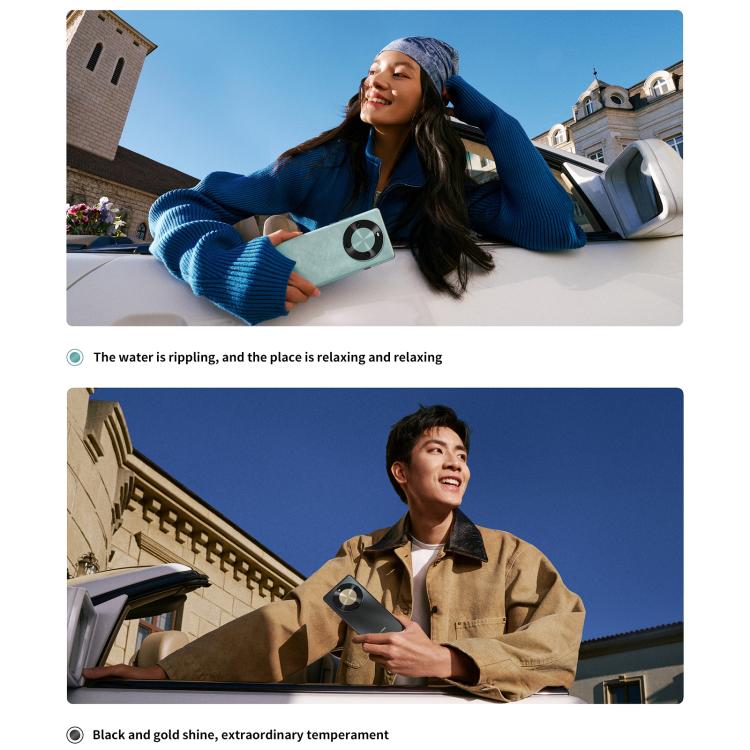 HUAWEI Enjoy 70X, 8GB+512GB, Screen Fingerprint, 6.78 inch HarmonyOS 4.2 Kirin 8000A Hexa Core, Network: 4G, OTG, NFC, Not Support Google Play (Green) - free shipping - PMc TechLife - Order now!