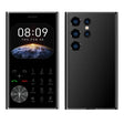 V8 Card Mobile Phone, 2.01 inch, MTK6261D, Support Bluetooth, FM, Torch, GSM, Dual SIM (Black) - free shipping - PMc TechLife - Order now!