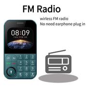 V9 Card Mobile Phone, 2.01 inch, MTK6261D, Support Bluetooth, FM, Torch, GSM, Dual SIM (Black)