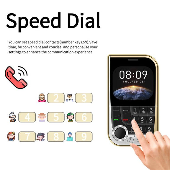 V10 Card Mobile Phone, 2.01 inch, MTK6261D, Support Bluetooth, FM, Torch, GSM, Dual SIM (Black)