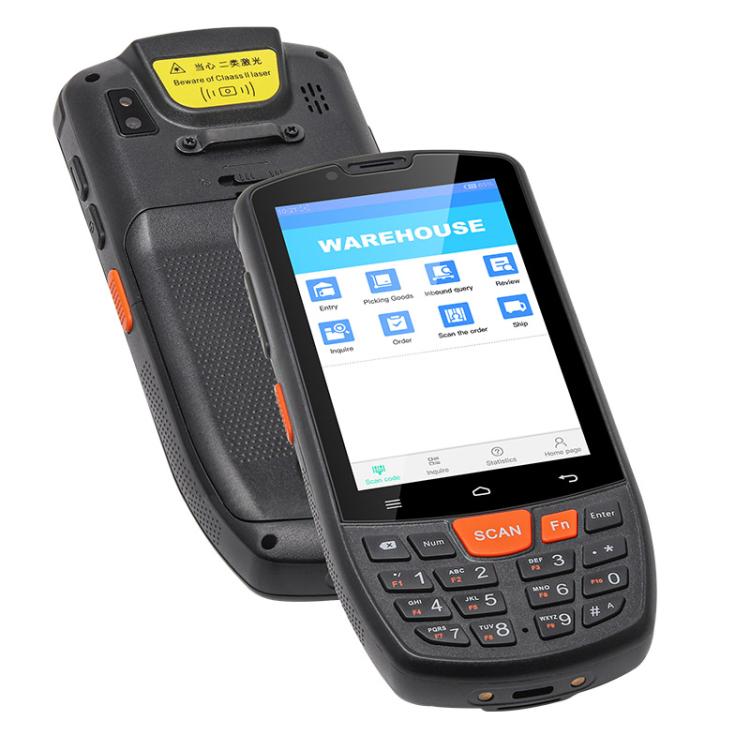 UNIWA HS006 Industrial PDA QR Code Scanner, 2GB+16GB, 4.0 inch Android 11 MediaTek MT6762 Octa Core, NFC, Network: 4G (UK Plug) - free shipping - PMc TechLife - Order now!