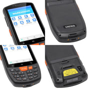 UNIWA HS006 Industrial PDA QR Code Scanner, 2GB+16GB, 4.0 inch Android 11 MediaTek MT6762 Octa Core, NFC, Network: 4G (EU Plug)