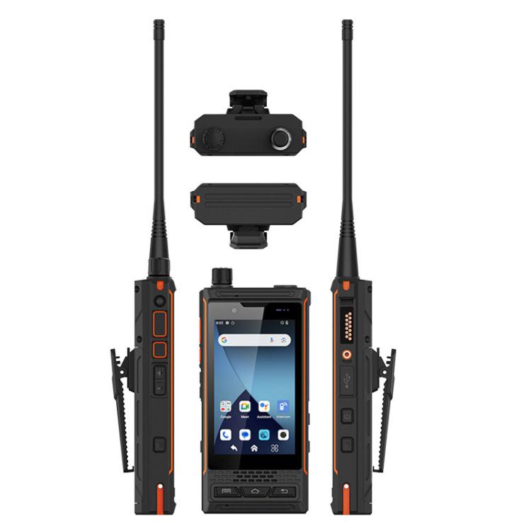 UNIWA P4 Plus UHF Walkie Talkie Rugged Phone, 4GB+64GB, 4.0 inch Android 14 MediaTek MT6765 Helio P35 Octa Core, Network: 4G (US Plug)