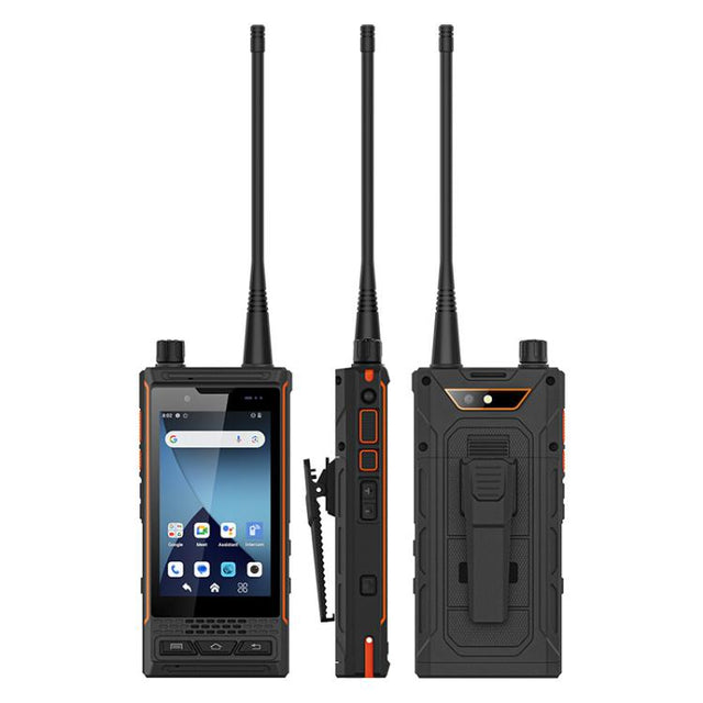 UNIWA P4 Plus VHF Walkie Talkie Rugged Phone, 4GB+64GB, 4.0 inch Android 14 MediaTek MT6765 Helio P35 Octa Core, Network: 4G (EU Plug)