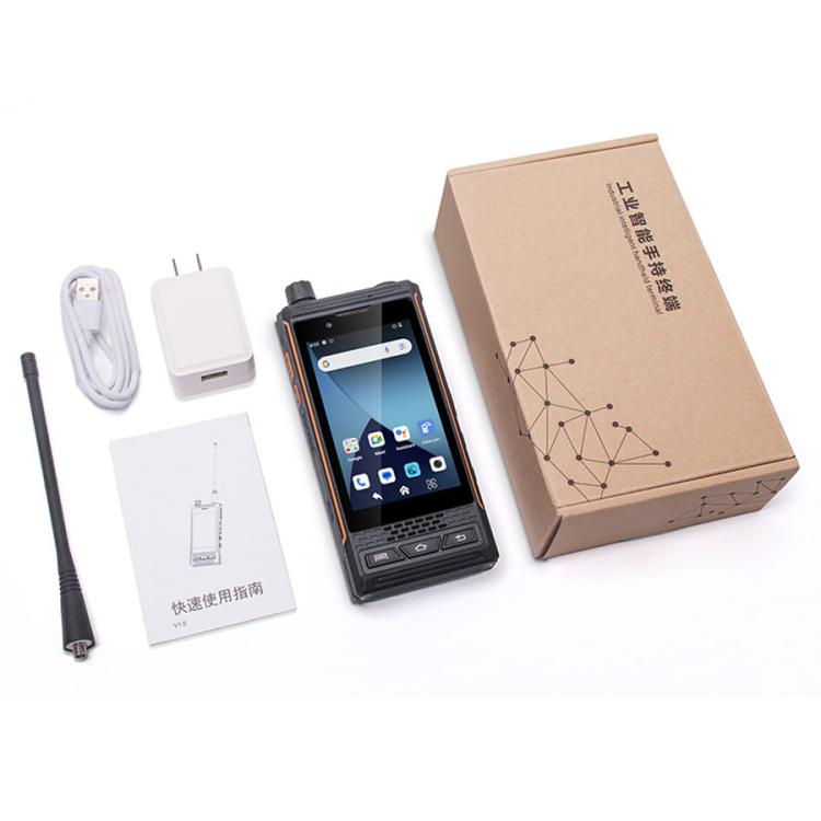 UNIWA P4 Plus VHF Walkie Talkie Rugged Phone, 4GB+64GB, 4.0 inch Android 14 MediaTek MT6765 Helio P35 Octa Core, Network: 4G (EU Plug)