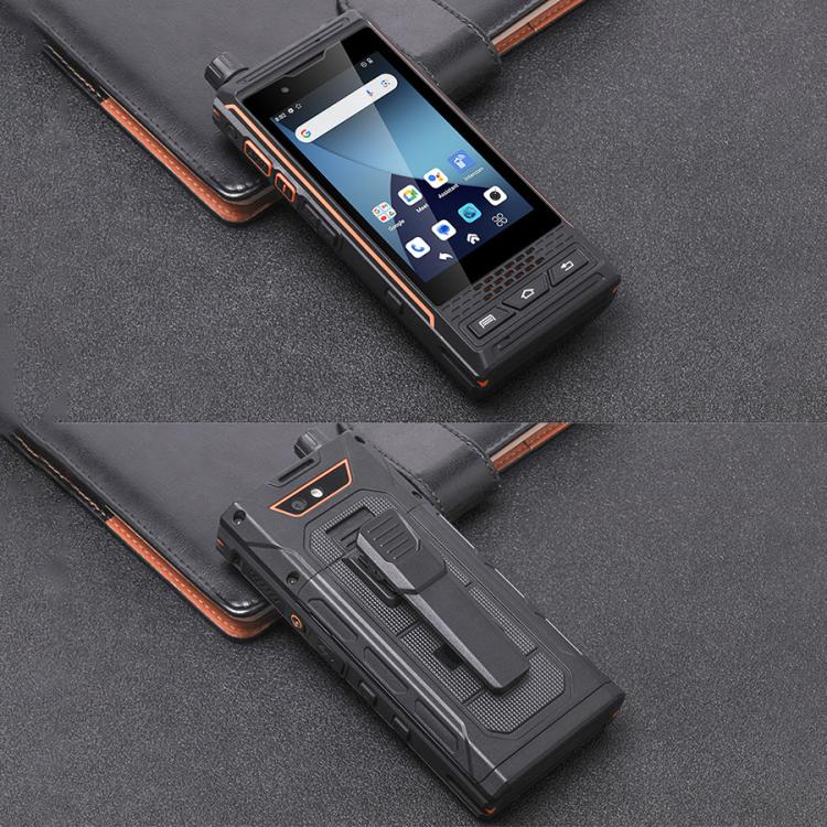 UNIWA P4 Plus VHF Walkie Talkie Rugged Phone, 4GB+64GB, 4.0 inch Android 14 MediaTek MT6765 Helio P35 Octa Core, Network: 4G (EU Plug)