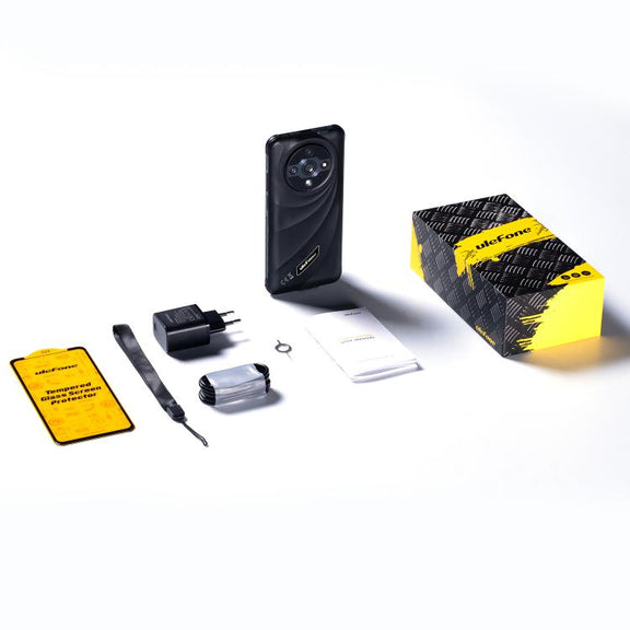 Ulefone Armor X31, 6GB+128GB, Night Vision, IP68/IP69K Rugged Phone, 6.56 inch Android 14 MediaTek Helio G91 Octa Core, Network: 4G, NFC, OTG (Black)
