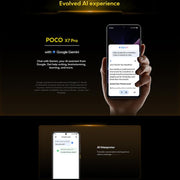 Xiaomi POCO X7 Pro 5G Global, 12GB+512GB, In-screen Fingerprint, 6.67 inch Xiaomi HyperOS 2 MediaTek Dimensity 8400-Ultra Octa Core, NFC, Network: 5G (Black)