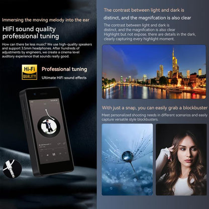 MELROSE S18, 2GB+16GB, 2.95 inch Android 9.0 MTK6737 Quad Core, Bluetooth, WiFi, Network: 4G (Black) - free shipping - PMC Jewellery - Order now!