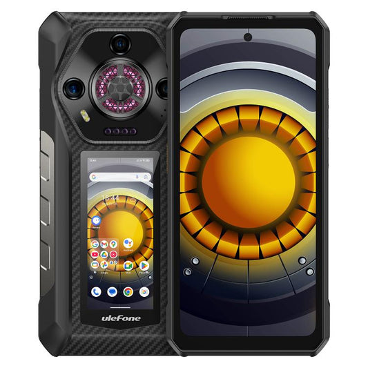 Ulefone Armor 30 Pro Rugged Phone, 16GB+512GB, Night Vision, 6.95 inch + 3.4 inch Dual Screen Android 14 MediaTek Dimensity 7300X Octa Core, Network: 5G, OTG, NFC (Black) - free shipping - PMC Jewellery - Order now!