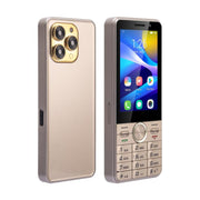 UNIWA XS17 Feature Phone, 2GB+16GB, 3.5 inch Android 8.1 MT6737M Quad Core, Network: 4G, Dual SIM Card (Gold)