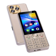 UNIWA XS17 Feature Phone, 2GB+16GB, 3.5 inch Android 8.1 MT6737M Quad Core, Network: 4G, Dual SIM Card (Gold)