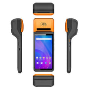 UNIWA V4P 2D QR Code Scanning Edition, 6 inch NFC Android 13 Smart Handheld POS Phone with Thermal Printer, 3GB+16GB, Unisoc SC9863a Octa Core, Network: 4G (Black)