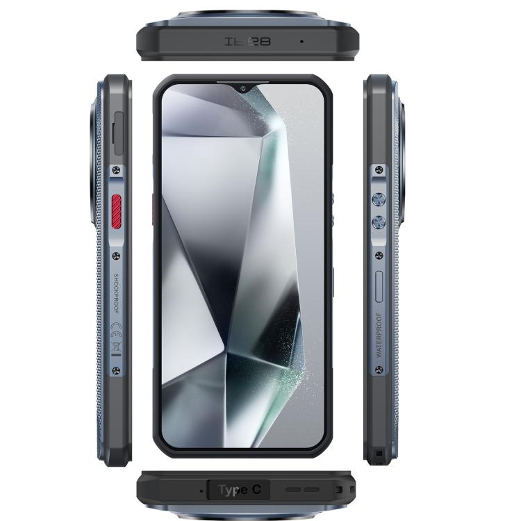 Oukitel WP35 Pro 5G Rugged Phone, 12GB+512GB, 6.6 inch Android 14 MediaTek Dimensity 6300 Octa Core, NFC, OTG, Network: 5G (Grey) - free shipping - PMc TechLife - Order now!