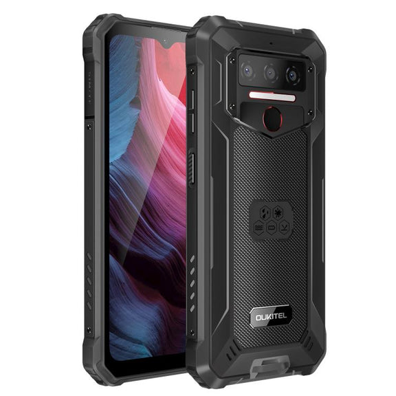 Oukitel WP23 Plus Rugged Phone, 8GB+256GB, 6.52 inch Android 14.0Unisoc T606 Octa-core, NFC, OTG, Network: 4G (Black)