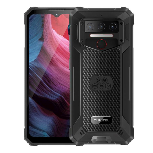 Oukitel WP23 Plus Rugged Phone, 8GB+256GB, 6.52 inch Android 14.0Unisoc T606 Octa-core, NFC, OTG, Network: 4G (Black)