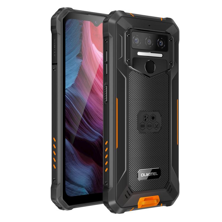Oukitel WP23 Plus Rugged Phone, 8GB+256GB, 6.52 inch Android 14.0Unisoc T606 Octa-core, NFC, OTG, Network: 4G (Orange)