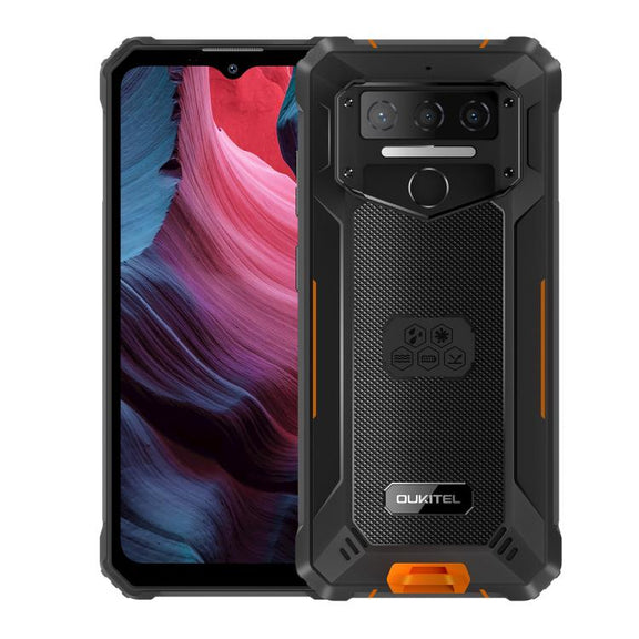 Oukitel WP23 Plus Rugged Phone, 8GB+256GB, 6.52 inch Android 14.0Unisoc T606 Octa-core, NFC, OTG, Network: 4G (Orange)