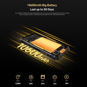 Oukitel WP23 Plus Rugged Phone, 8GB+256GB, 6.52 inch Android 14.0Unisoc T606 Octa-core, NFC, OTG, Network: 4G (Orange)