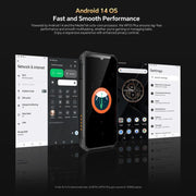 Oukitel WP23 Plus Rugged Phone, 8GB+256GB, 6.52 inch Android 14.0Unisoc T606 Octa-core, NFC, OTG, Network: 4G (Orange)