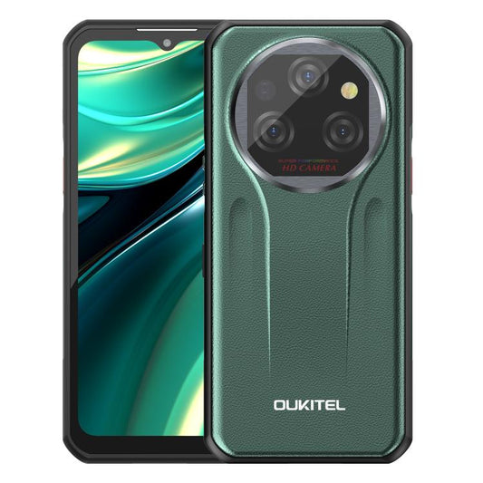 Oukitel WP39 Pro 5G Rugged Phone, 12GB+512GB, Night Vision, Fingerprint Identification, 6.6 inch Android 14 MediaTek Dimensity 6300 Octa Core, NFC, OTG, Network: 5G (Green) - free shipping - PMC Jewellery - Order now!