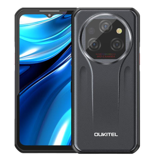 Oukitel WP39 Pro 5G Rugged Phone, 12GB+512GB, Night Vision, Fingerprint Identification, 6.6 inch Android 14 MediaTek Dimensity 6300 Octa Core, NFC, OTG, Network: 5G (Grey) - free shipping - PMC Jewellery - Order now!