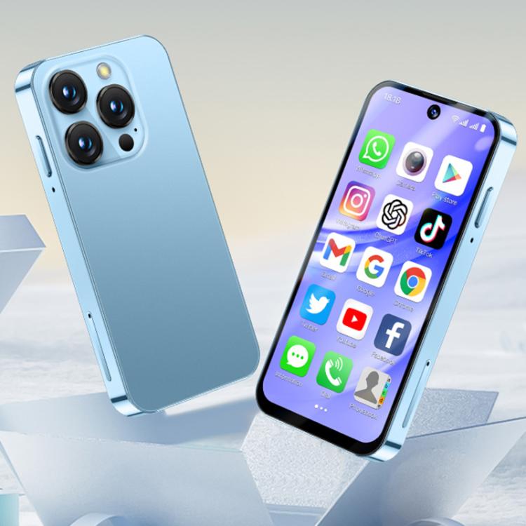 SOYES XS19 Pro, 6GB+128GB, 3.8 inch Android 12.0 MTK6762 Quad Core, Network: 4G, Dual SIM, GPS, OTG, Support Google Play Store (Blue) - free shipping - PMc TechLife - Order now!