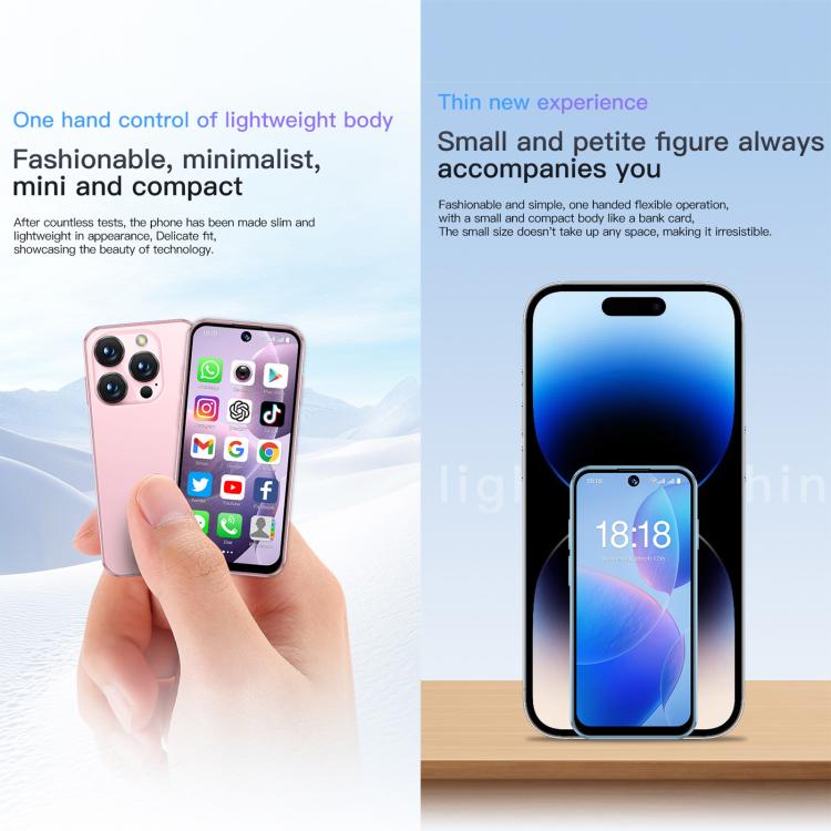 SOYES XS19, 2GB+16GB, 3.88 inch Android 10.0 MTK6580 Quad Core, Network: 3G, Dual SIM (Blue) - free shipping - PMc TechLife - Order now!