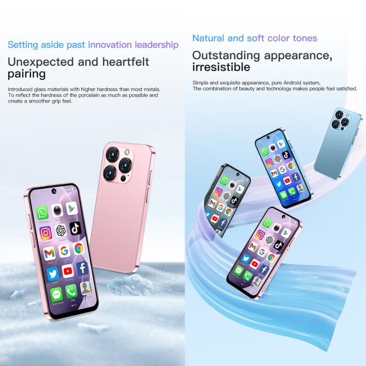 SOYES XS19, 2GB+16GB, 3.88 inch Android 10.0 MTK6580 Quad Core, Network: 3G, Dual SIM (Pink)