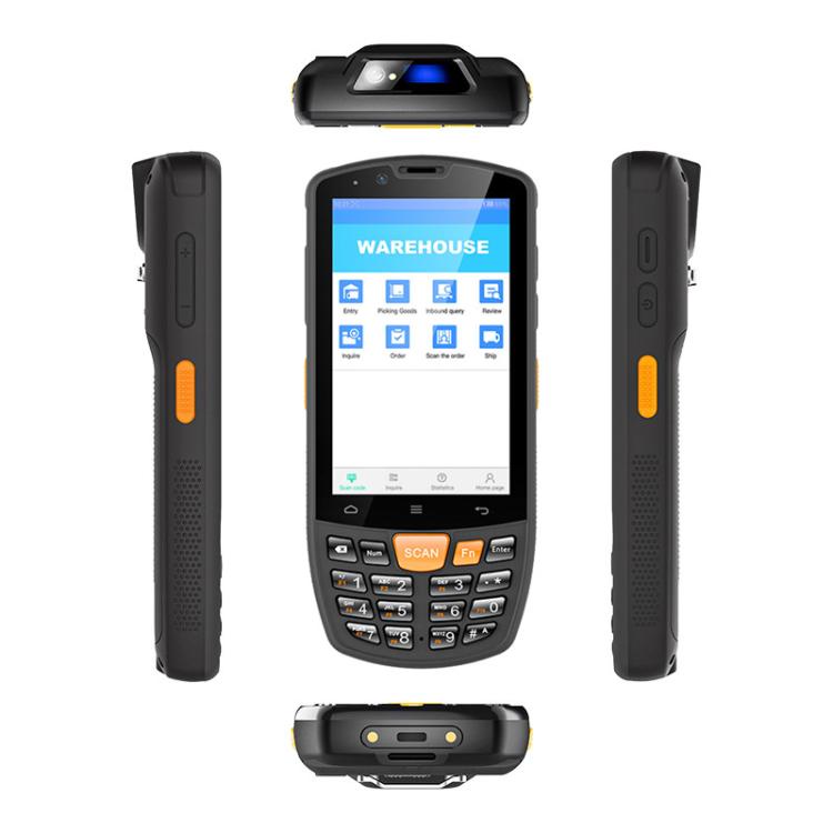 UNIWA HS006 Industrial PDA QR Code Scanner, 3GB+32GB, 4.0 inch Android 11 MediaTek MT6762 Octa Core, NFC, Network: 4G (AU Plug)