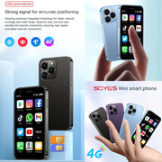 SOYES XS16, 2GB+16GB, 3.0 inch Android 10.0 MTK6737 Quad Core, Bluetooth, WiFi, Network: 4G, Dual SIM, Support Google Play Store (Blue)