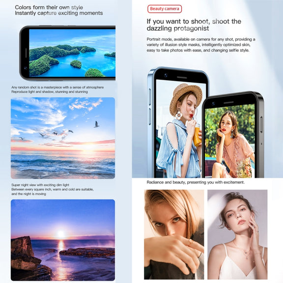 SOYES XS16, 3GB+64GB, 3.0 inch Android 10.0 MTK6737 Quad Core, Bluetooth, WiFi, Network: 4G, Dual SIM, Support Google Play Store (Black)