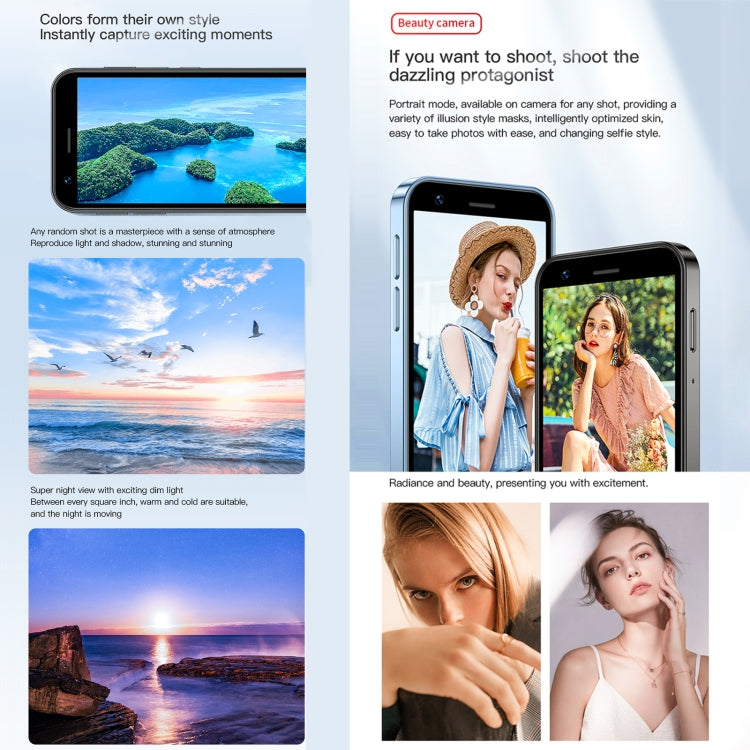 SOYES XS16, 3GB+64GB, 3.0 inch Android 10.0 MTK6737 Quad Core, Bluetooth, WiFi, Network: 4G, Dual SIM, Support Google Play Store (Black)