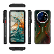 Oukitel WP55 Pro 5G Rugged Phone, 16GB+512GB, 108MP Camera, Fingerprint Identification, 6.6 inch Android 15 MediaTek Dimensity 7025 Octa Core, NFC, OTG, Network: 5G (Orange)