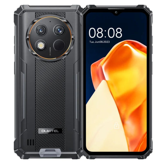 Oukitel G1 Rugged Phone, 6GB+256GB, Fingerprint Identification, 6.52 inch Android 14 T606 Octa Core, NFC, OTG, Network: 4G (Grey)
