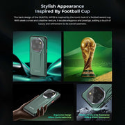Oukitel WP39 5G Rugged Phone, 6GB+256GB, Night Vision, Fingerprint Identification, 6.6 inch MediaTek Dimensity 6100+ Octa Core, NFC, OTG, Network: 5G (Green)
