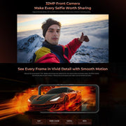 Oukitel WP55 5G Rugged Phone, 12GB+256GB, 108MP Camera, Fingerprint Identification, 6.6 inch Android 15 MediaTek Dimensity 7025 Octa Core, NFC, OTG, Network: 5G (Orange)