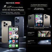 SOYES F9 Max, 4GB+64GB, 4.3 inch Android 12 MTK6762 Octa Core, Network: 4G, OTG, Dual SIM  (Dark Blue)