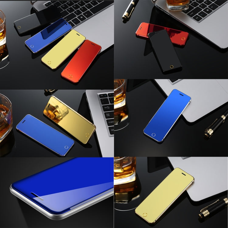 Ulcool V66+, 1.54 inch, MTK6261D, Support Bluetooth Sync, Bluetooth Dial, FM, Anti-lost, GSM, Dual SIM (Gold)