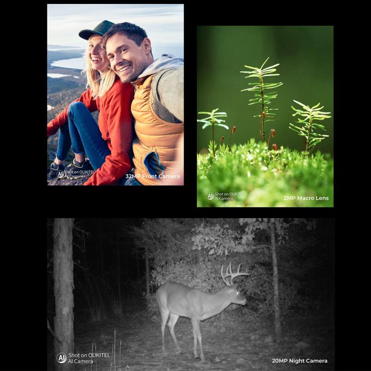 Oukitel WP100 TITAN 5G Projector Rugged Phone, 16GB+512GB, 200MP Camera, Fingerprint Identification, 6.8 inch Android 14 MediaTek Dimensity 7300 Octa Core, NFC, OTG, Network: 5G (Black) - free shipping - PMC TechLife - Order now!