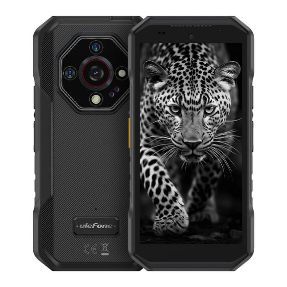 Ulefone Armor X32 Rugged Phone, 6GB+128GB, Night Vision, 5.65 inch Android 14 MediaTek Helio G91 Octa Core, Network: 4G, NFC, OTG (Classic Black)