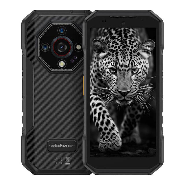 Ulefone Armor X32 Rugged Phone, 6GB+128GB, Night Vision, 5.65 inch Android 14 MediaTek Helio G91 Octa Core, Network: 4G, NFC, OTG (Classic Black)