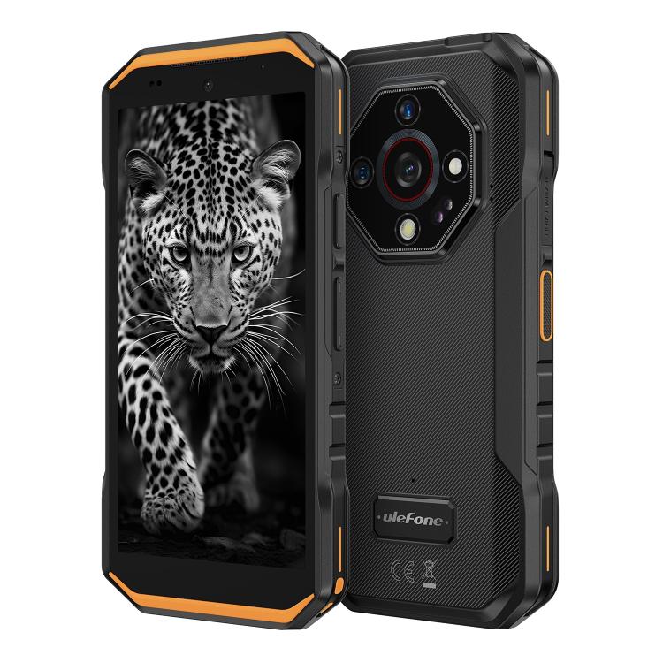 Ulefone Armor X32 Rugged Phone, 6GB+128GB, Night Vision, 5.65 inch Android 14 MediaTek Helio G91 Octa Core, Network: 4G, NFC, OTG (Few Orange)